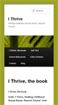 Mobile Screenshot of ithrive-book.com