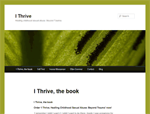 Tablet Screenshot of ithrive-book.com
